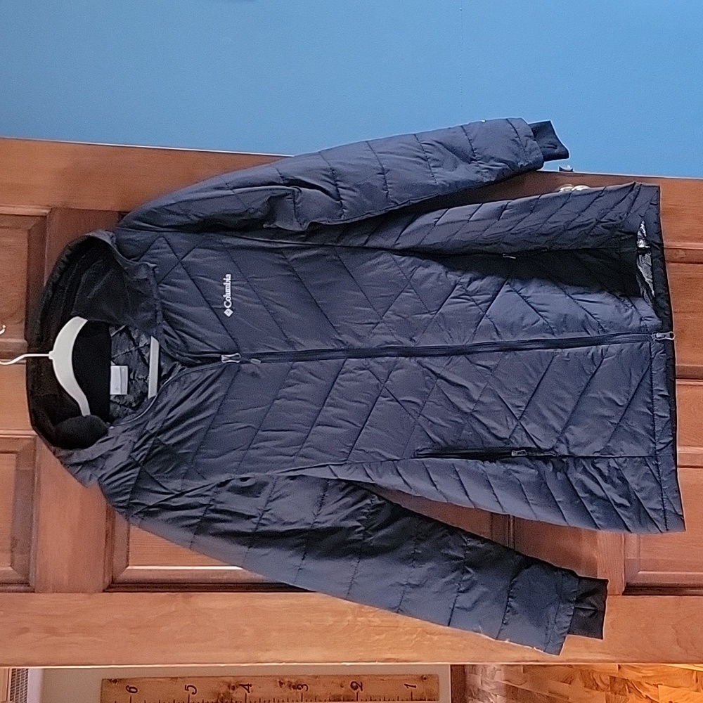 Columbia Heavenly long hooded coat M